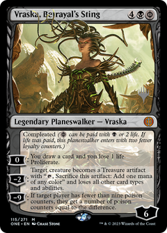Vraska, Betrayal's Sting (PPONE-115) - Phyrexia: All Will Be One Promos Foil-1