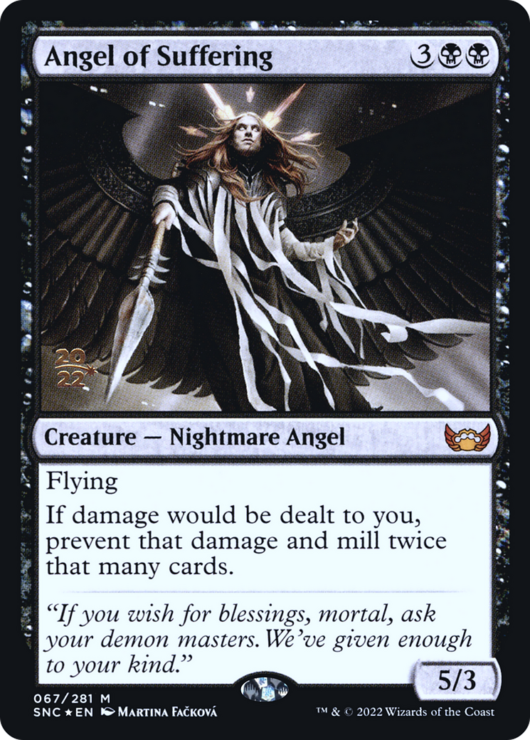 Angel of Suffering [Streets of New Capenna Prerelease Promos]-1