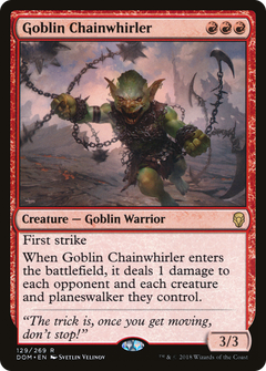 Goblin Chainwhirler [Dominaria]-1