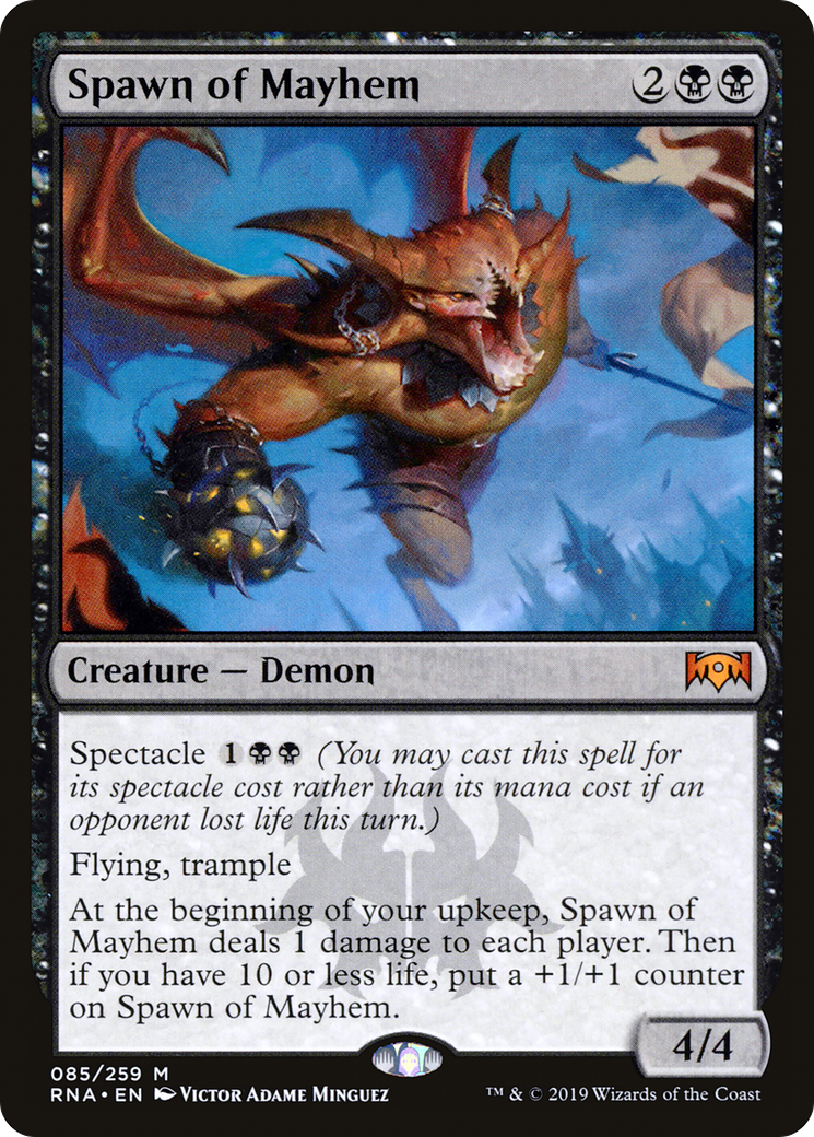 Spawn of Mayhem [Ravnica Allegiance]-1