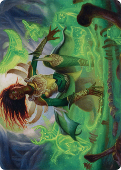 Fauna Shaman // Fauna Shaman (ABRO-024) - The Brothers' War Art Series (Borderless) Foil-1