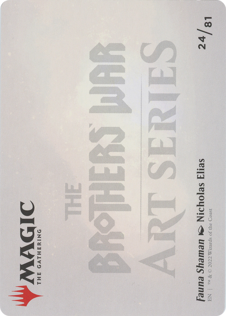 Fauna Shaman // Fauna Shaman (ABRO-024) - The Brothers' War Art Series (Borderless)-2