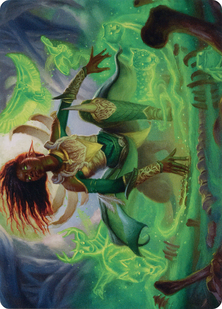 Fauna Shaman // Fauna Shaman (ABRO-024) - The Brothers' War Art Series (Borderless)-3
