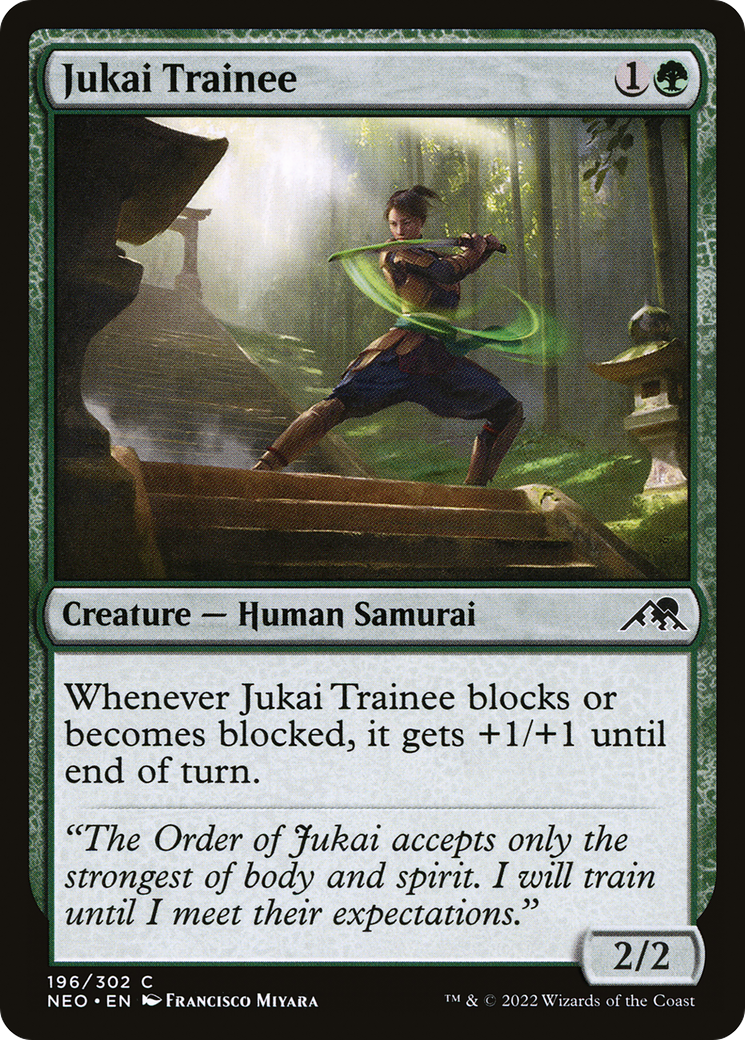 Jukai Trainee [Kamigawa: Neon Dynasty]-1