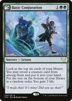 Basic Conjuration [Strixhaven: School of Mages]-1