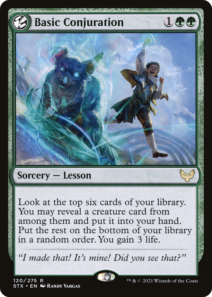 Basic Conjuration [Strixhaven: School of Mages]-1