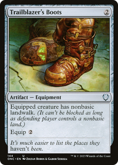 Trailblazer's Boots [Phyrexia: All Will Be One Commander]-1