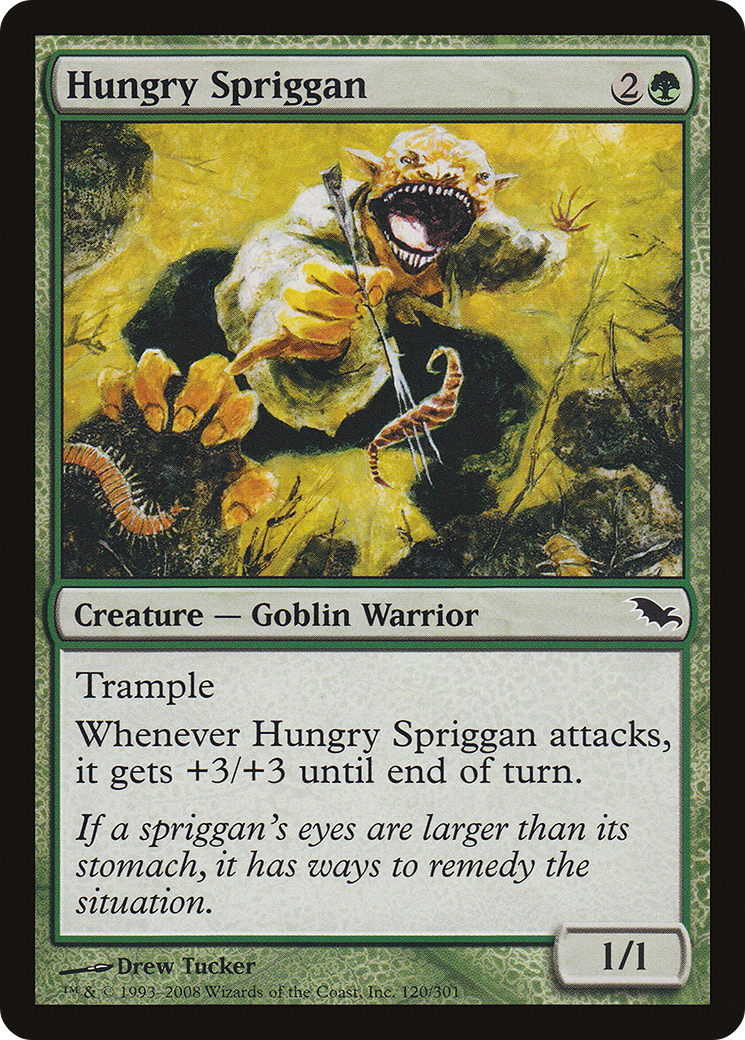 Hungry Spriggan [Shadowmoor]-1
