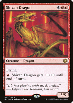 Shivan Dragon [Game Night: Free-for-All]-1