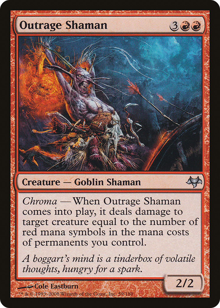Outrage Shaman [Eventide]-1