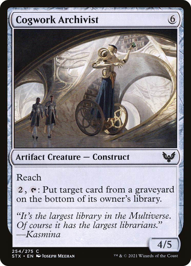 Cogwork Archivist [Strixhaven: School of Mages]-1
