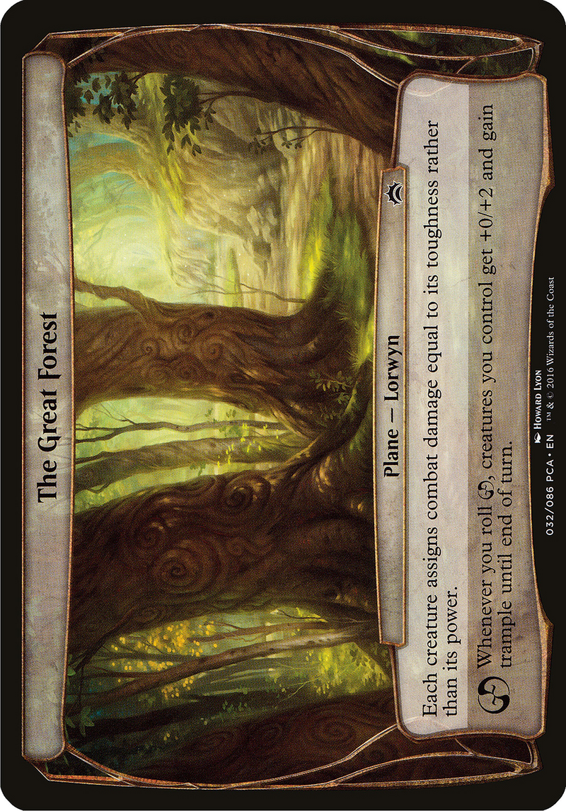 The Great Forest (Planes) [Planechase Anthology Planes]-1