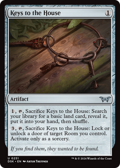 Keys to the House [Duskmourn: House of Horror]-1