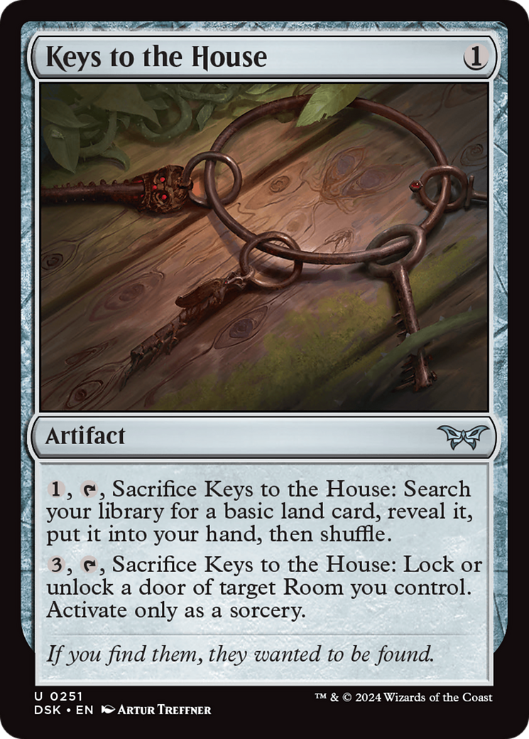 Keys to the House [Duskmourn: House of Horror]-1