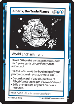 Alberix, the Trade Planet [Mystery Booster 2 Playtest Cards]-1