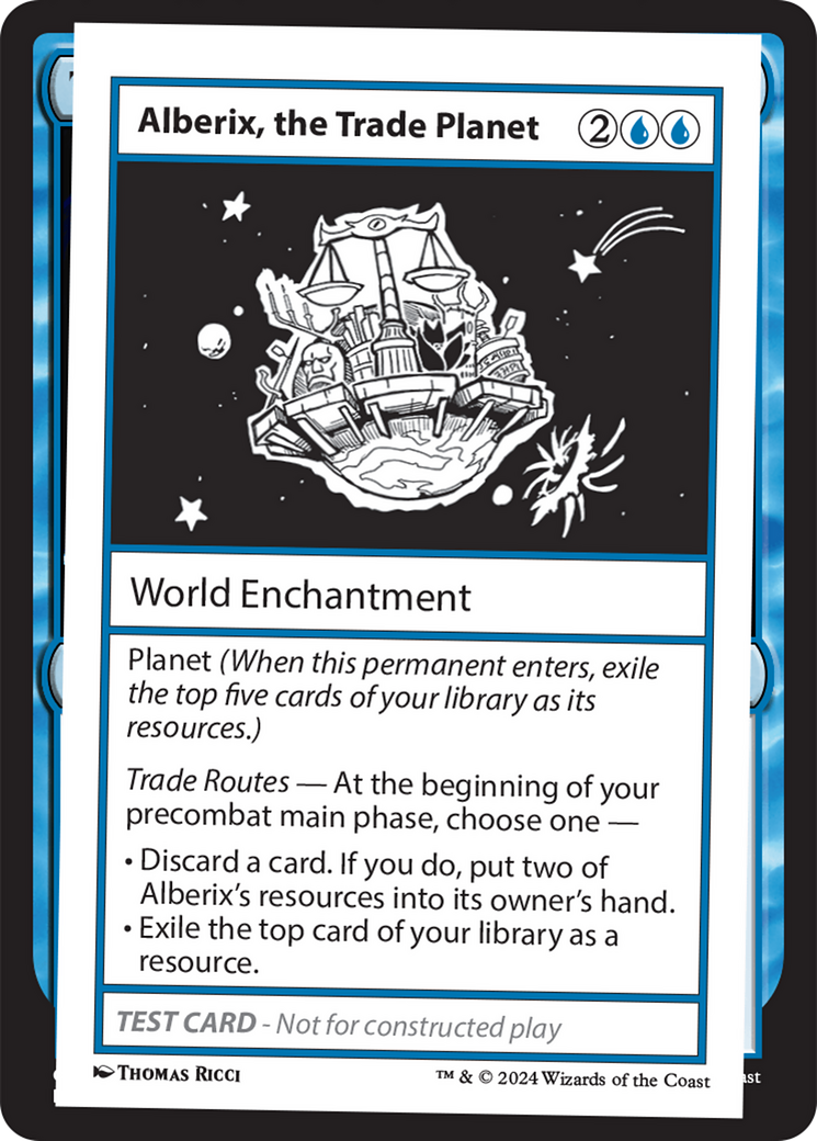 Alberix, the Trade Planet [Mystery Booster 2 Playtest Cards]-1