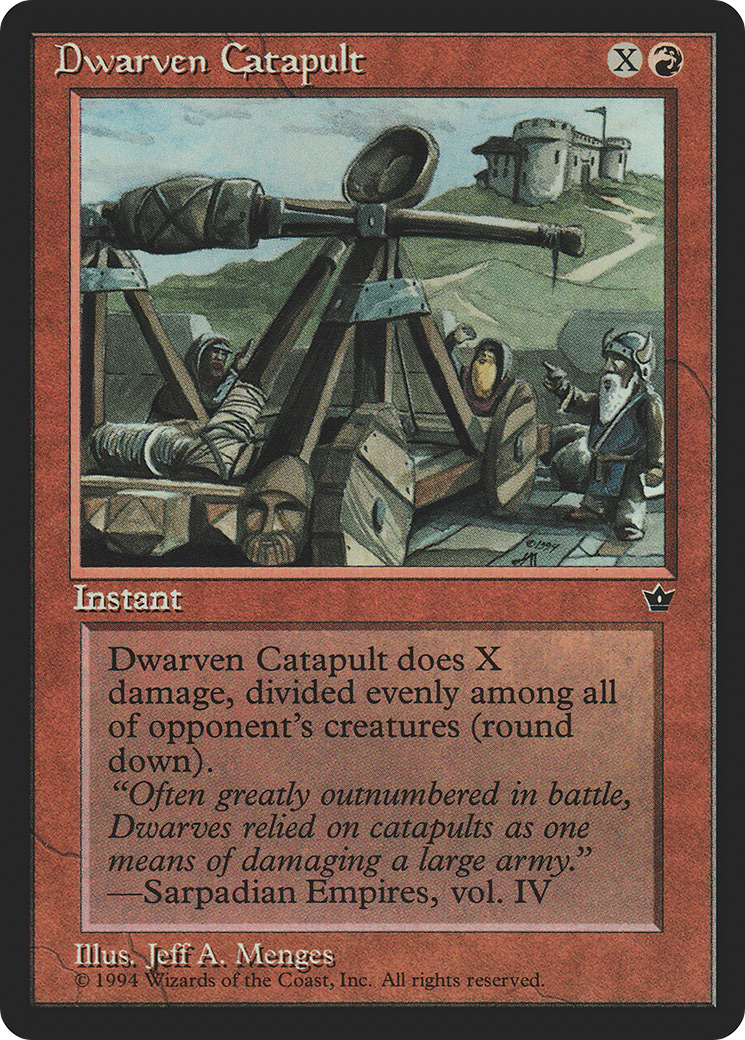 Dwarven Catapult [Fallen Empires]-1