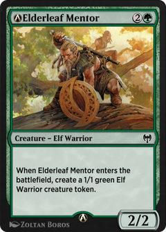 A-Elderleaf Mentor (KHM-A-165) - Kaldheim-1