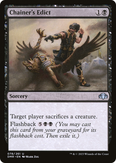 Chainer's Edict [Dominaria Remastered]-1