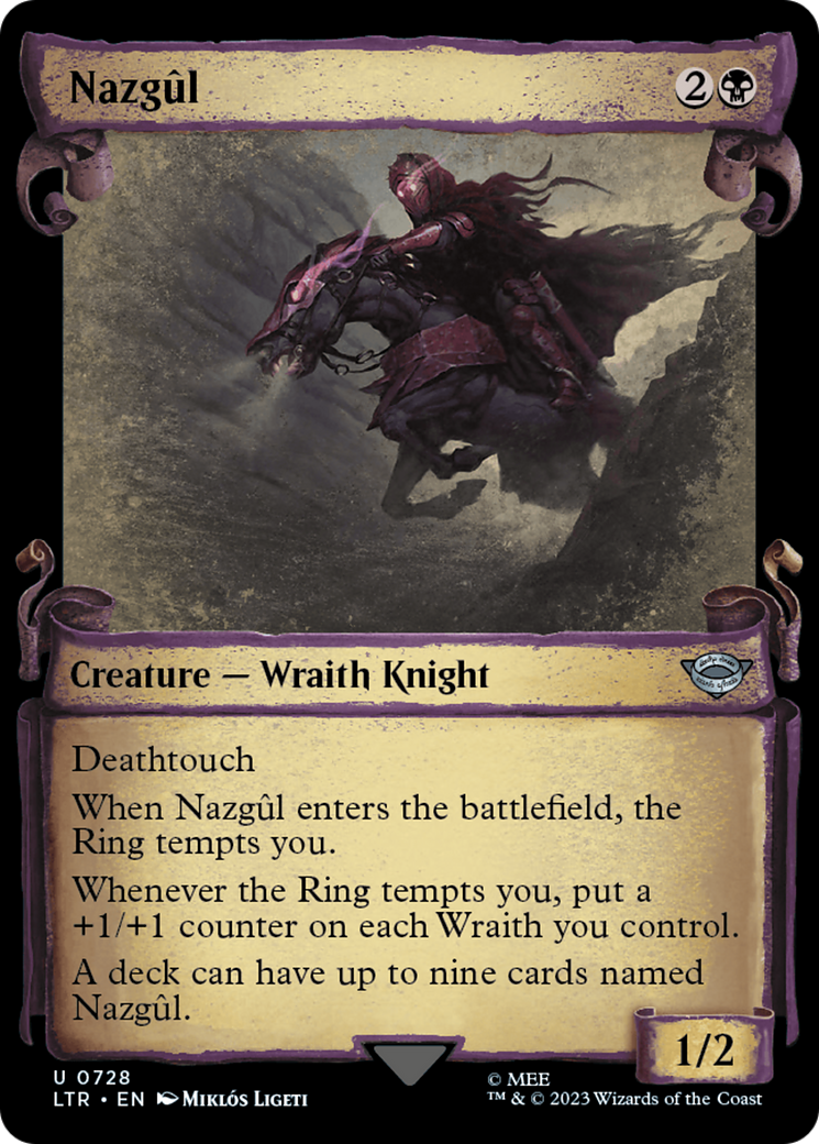 Nazgul (0728) [The Lord of the Rings: Tales of Middle-Earth Showcase Scrolls]-1