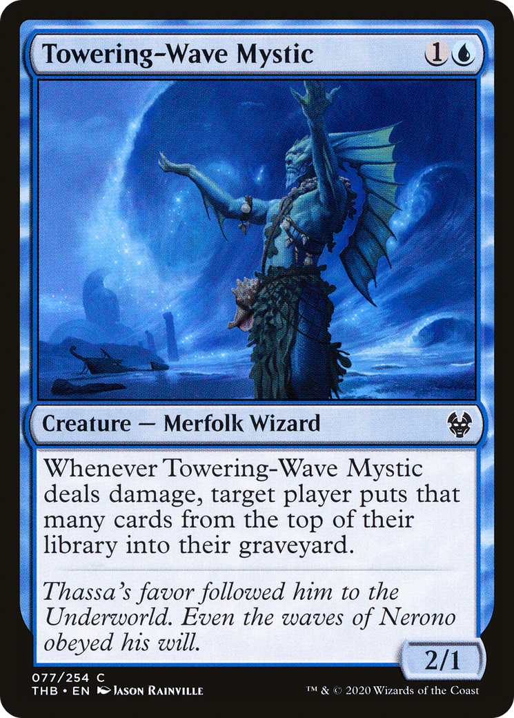 Towering-Wave Mystic [Theros Beyond Death]-1