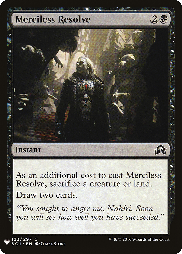 Merciless Resolve [Mystery Booster]-1