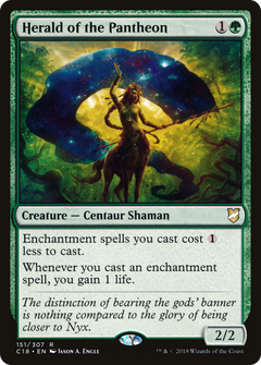Herald of the Pantheon [Commander 2018]-1