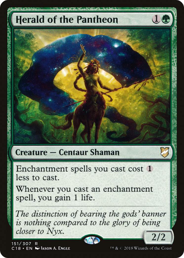 Herald of the Pantheon [Commander 2018]-1