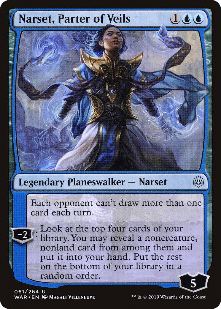 Narset, Parter of Veils [War of the Spark]-1