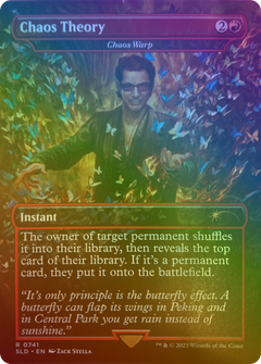 Chaos Theory - Chaos Warp (Rainbow Foil) [Secret Lair Drop Series]-1