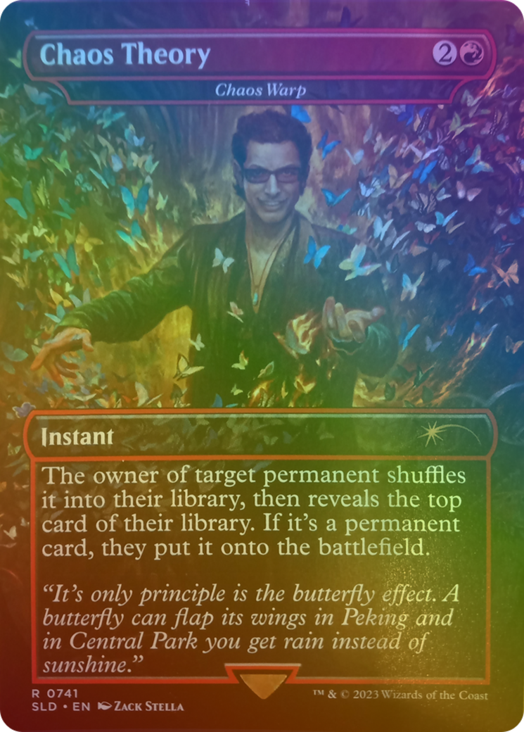 Chaos Theory - Chaos Warp (Rainbow Foil) [Secret Lair Drop Series]-1