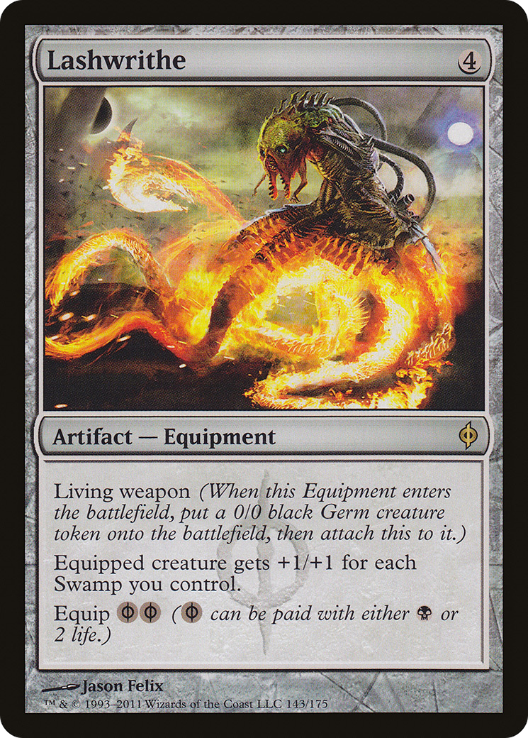 Lashwrithe [New Phyrexia]-1