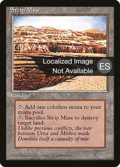 Strip Mine [Fourth Edition Foreign Black Border]-1