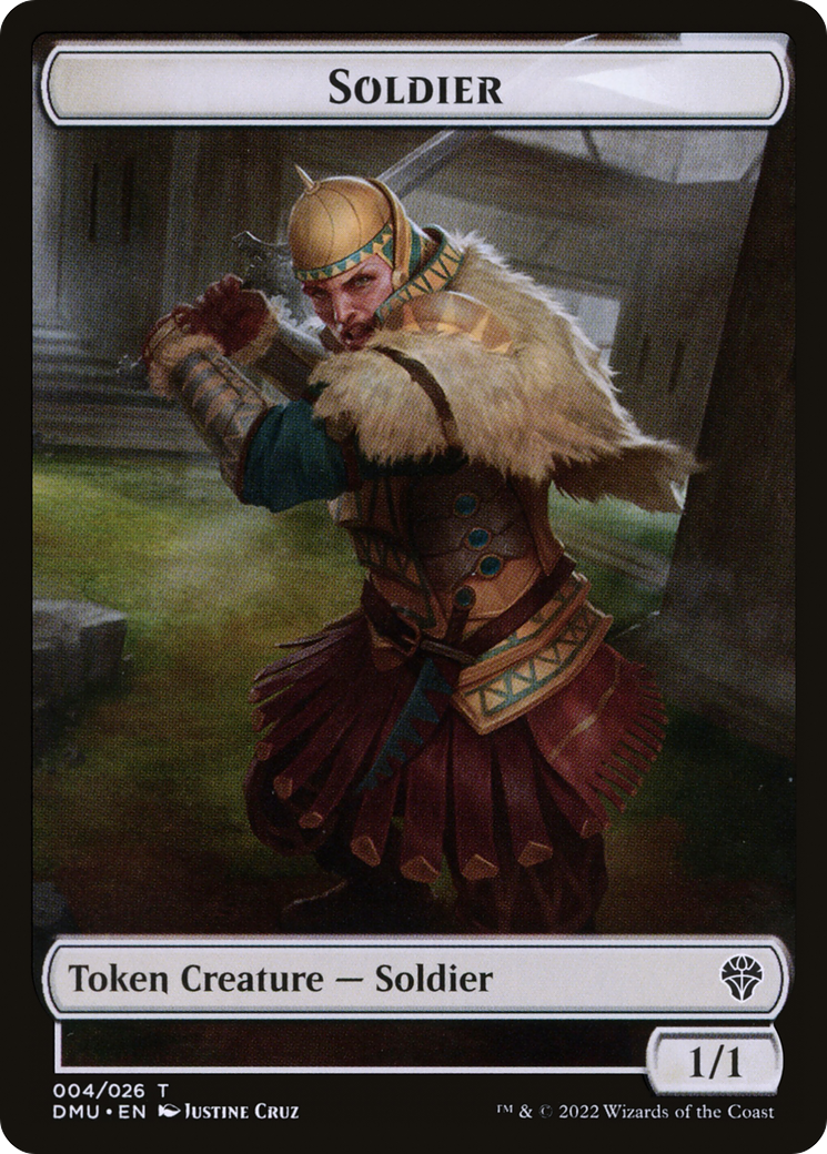Soldier Token [Dominaria United Tokens]-1