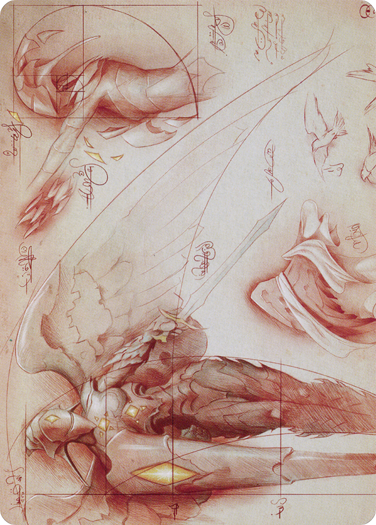 Platinum Angel // Platinum Angel (ABRO-071) - The Brothers' War Art Series (Borderless) Foil-3