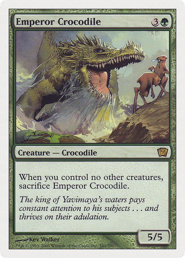 Emperor Crocodile [Ninth Edition]-1
