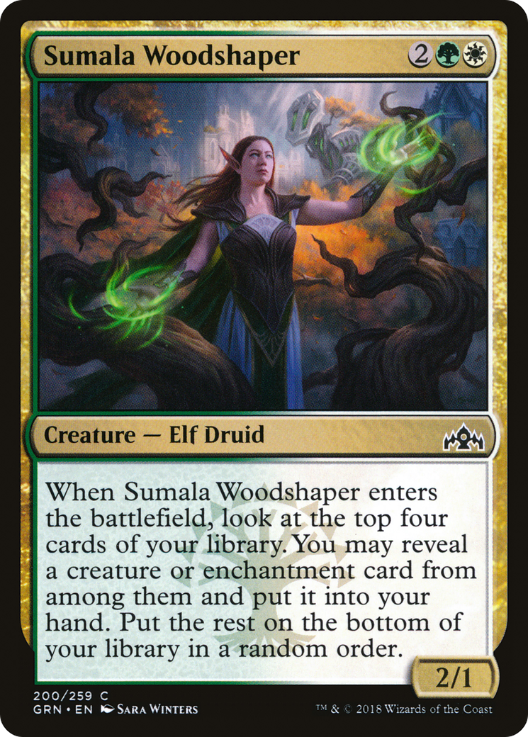 Sumala Woodshaper [Guilds of Ravnica]-1