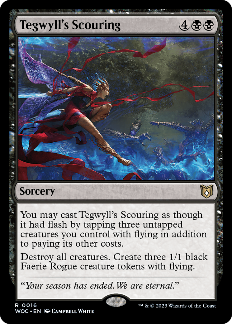 Tegwyll's Scouring [Wilds of Eldraine Commander]-1
