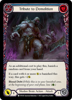 Tribute to Demolition (Blue) [DTD129] (Dusk Till Dawn)  Rainbow Foil-1