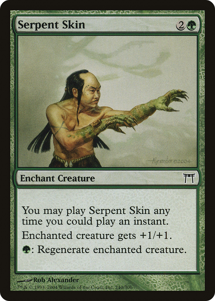 Serpent Skin [Champions of Kamigawa]-1