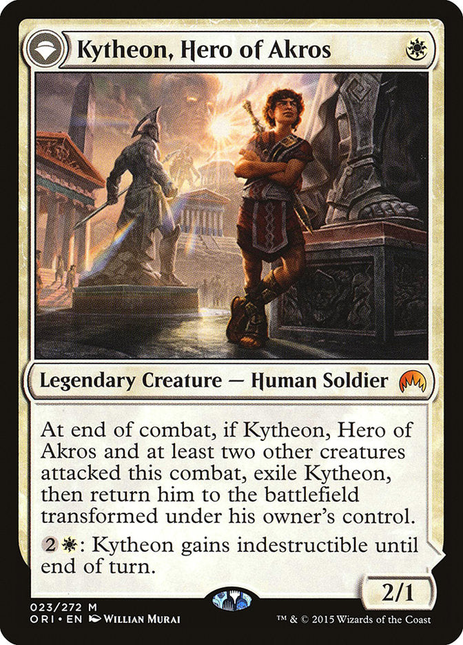Kytheon, Hero of Akros // Gideon, Battle-Forged [Magic Origins]-1