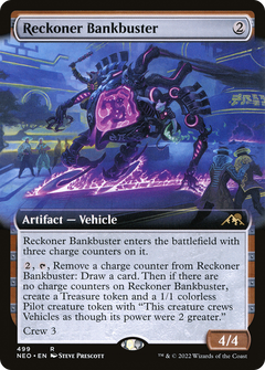 Reckoner Bankbuster (Extended Art) [Kamigawa: Neon Dynasty]-1