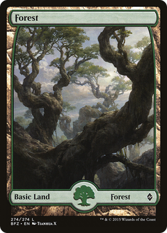 Forest (274) (Full Art) [Battle for Zendikar]-1