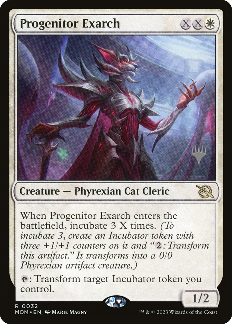 Progenitor Exarch (Promo Pack) [March of the Machine Promos]-1