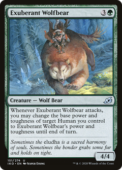 Exuberant Wolfbear [Ikoria: Lair of Behemoths]-1