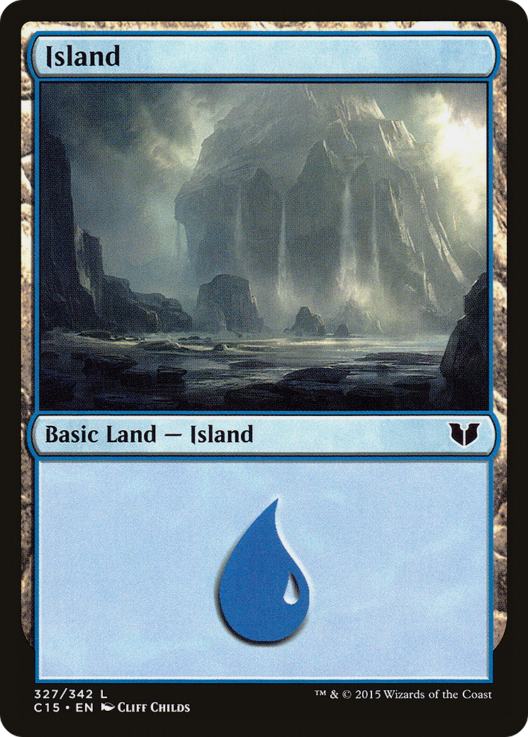 Island (327) [Commander 2015]-1