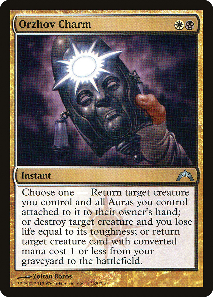 Orzhov Charm [Gatecrash]-1