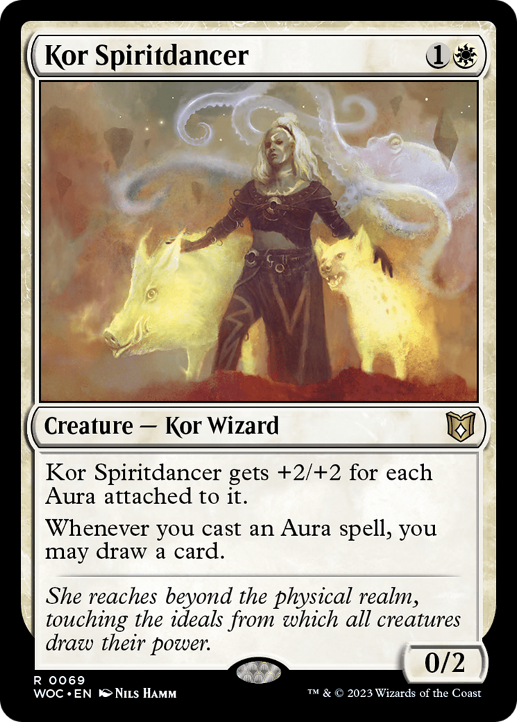 Kor Spiritdancer [Wilds of Eldraine Commander]-1