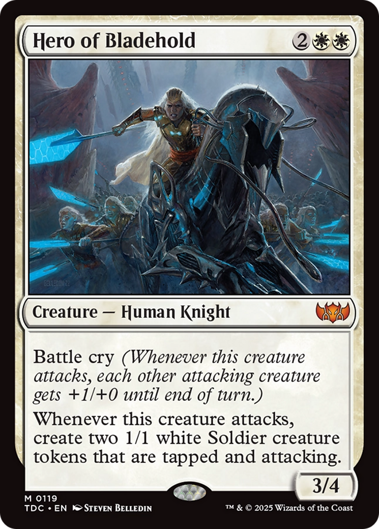 Hero of Bladehold [Tarkir: Dragonstorm Commander]-1