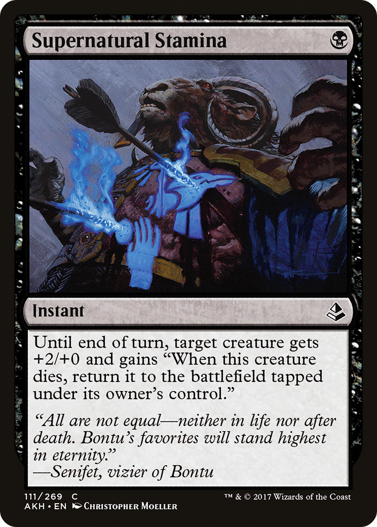 Supernatural Stamina [Amonkhet]-1